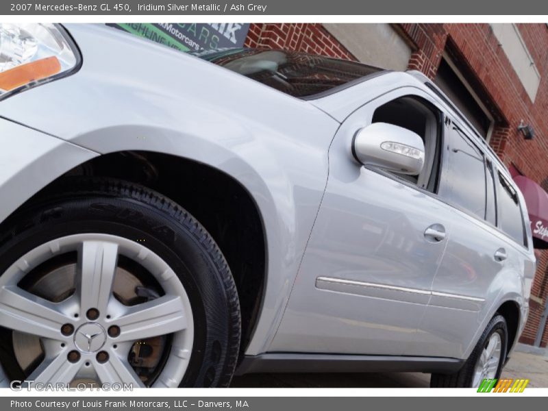 Iridium Silver Metallic / Ash Grey 2007 Mercedes-Benz GL 450