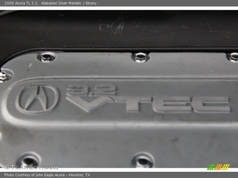 Alabaster Silver Metallic / Ebony 2006 Acura TL 3.2