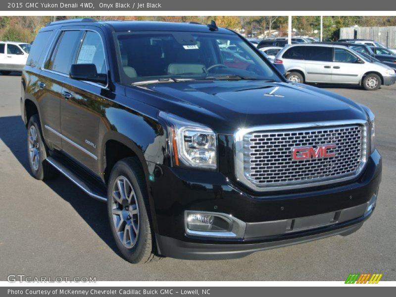 Onyx Black / Jet Black 2015 GMC Yukon Denali 4WD