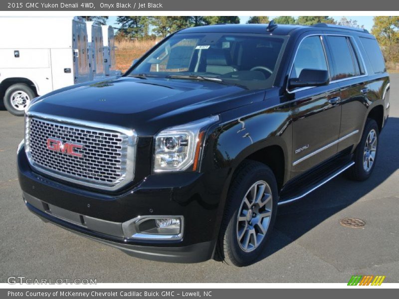 Onyx Black / Jet Black 2015 GMC Yukon Denali 4WD