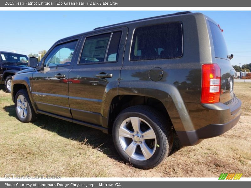 Eco Green Pearl / Dark Slate Gray 2015 Jeep Patriot Latitude