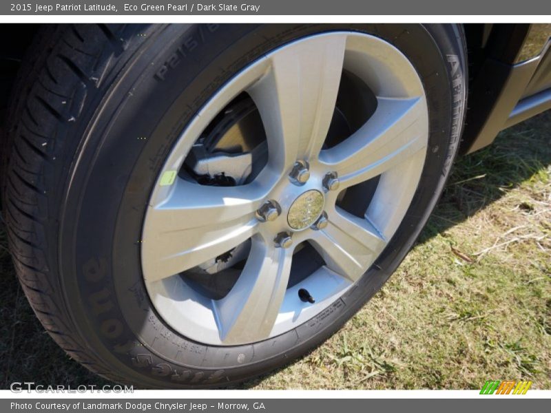 Eco Green Pearl / Dark Slate Gray 2015 Jeep Patriot Latitude