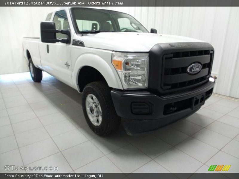 Oxford White / Steel 2014 Ford F250 Super Duty XL SuperCab 4x4