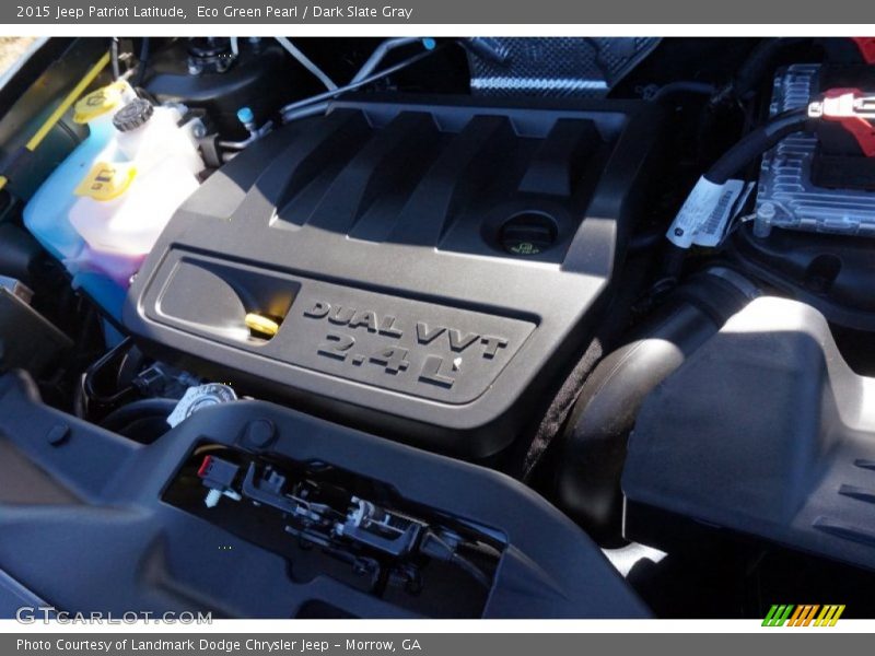 Eco Green Pearl / Dark Slate Gray 2015 Jeep Patriot Latitude