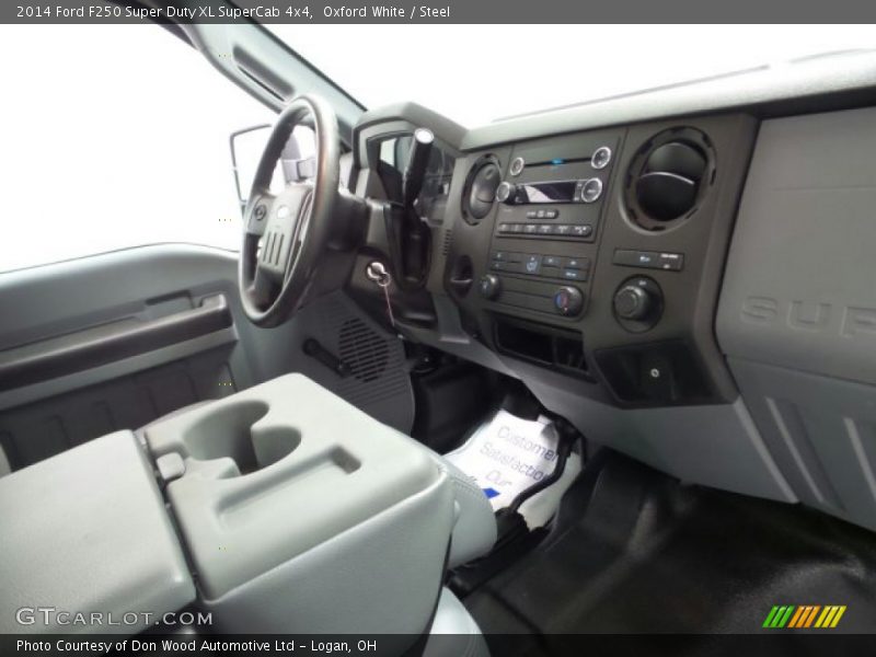 Oxford White / Steel 2014 Ford F250 Super Duty XL SuperCab 4x4