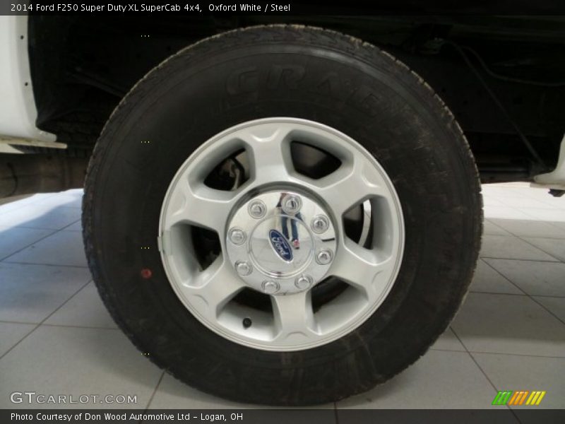 Oxford White / Steel 2014 Ford F250 Super Duty XL SuperCab 4x4