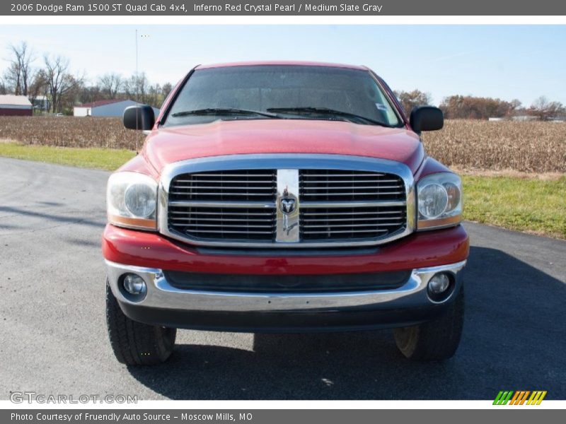 Inferno Red Crystal Pearl / Medium Slate Gray 2006 Dodge Ram 1500 ST Quad Cab 4x4