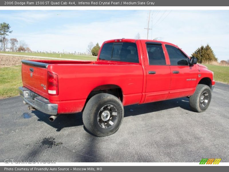 Inferno Red Crystal Pearl / Medium Slate Gray 2006 Dodge Ram 1500 ST Quad Cab 4x4