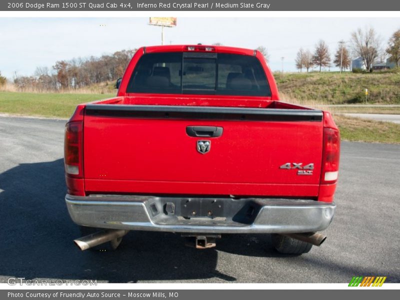 Inferno Red Crystal Pearl / Medium Slate Gray 2006 Dodge Ram 1500 ST Quad Cab 4x4