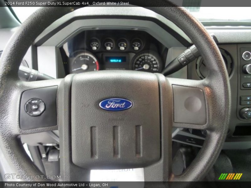 Oxford White / Steel 2014 Ford F250 Super Duty XL SuperCab 4x4