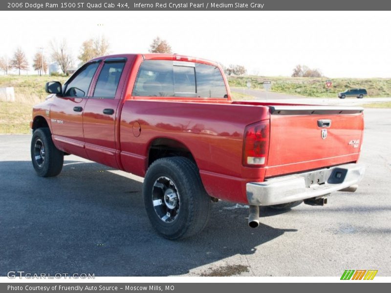 Inferno Red Crystal Pearl / Medium Slate Gray 2006 Dodge Ram 1500 ST Quad Cab 4x4