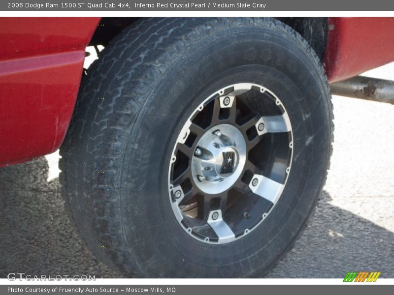 Inferno Red Crystal Pearl / Medium Slate Gray 2006 Dodge Ram 1500 ST Quad Cab 4x4
