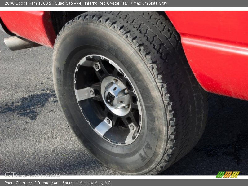 Inferno Red Crystal Pearl / Medium Slate Gray 2006 Dodge Ram 1500 ST Quad Cab 4x4