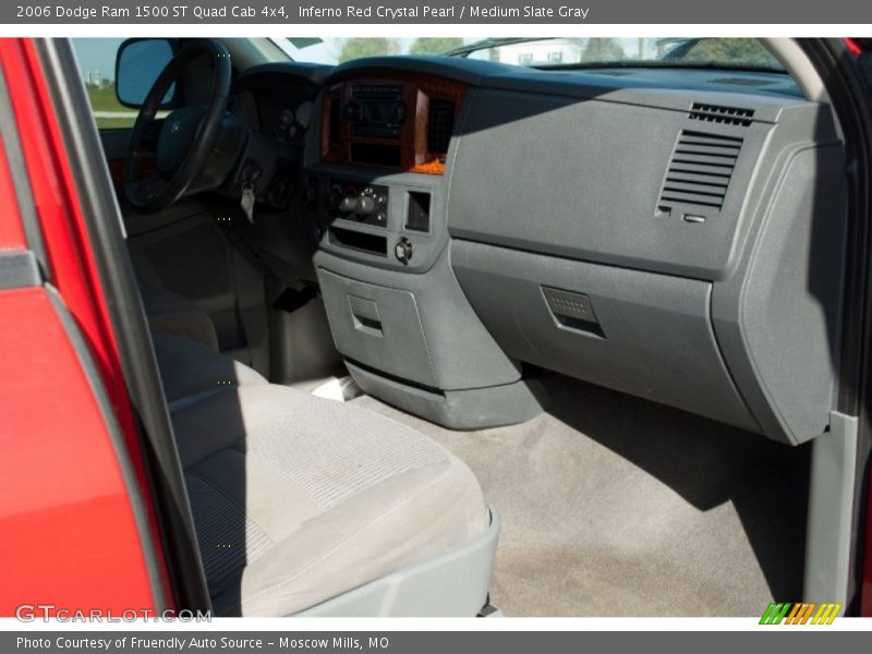 Inferno Red Crystal Pearl / Medium Slate Gray 2006 Dodge Ram 1500 ST Quad Cab 4x4