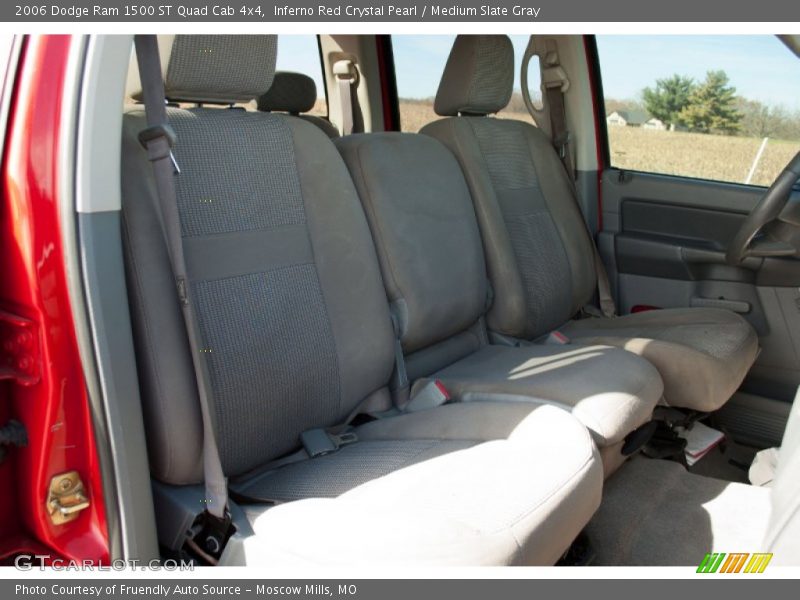 Inferno Red Crystal Pearl / Medium Slate Gray 2006 Dodge Ram 1500 ST Quad Cab 4x4
