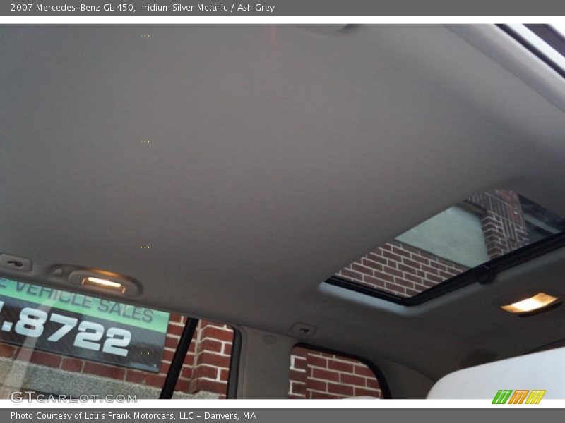 Iridium Silver Metallic / Ash Grey 2007 Mercedes-Benz GL 450