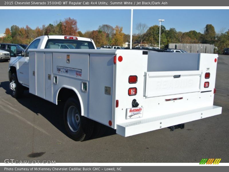 Summit White / Jet Black/Dark Ash 2015 Chevrolet Silverado 3500HD WT Regular Cab 4x4 Utility