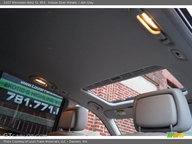 Iridium Silver Metallic / Ash Grey 2007 Mercedes-Benz GL 450
