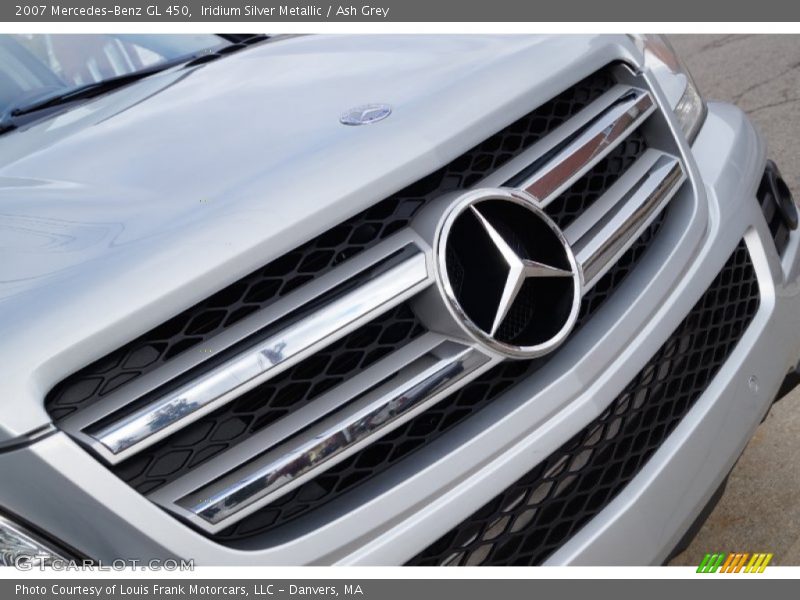 Iridium Silver Metallic / Ash Grey 2007 Mercedes-Benz GL 450