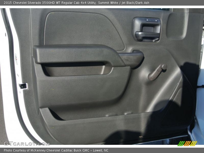 Summit White / Jet Black/Dark Ash 2015 Chevrolet Silverado 3500HD WT Regular Cab 4x4 Utility