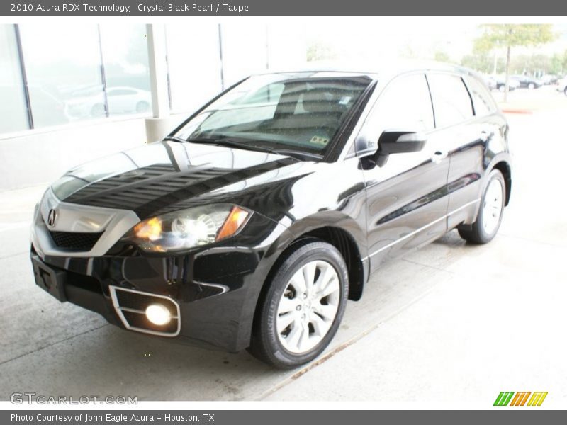Crystal Black Pearl / Taupe 2010 Acura RDX Technology