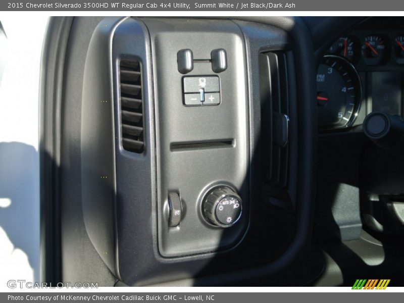 Summit White / Jet Black/Dark Ash 2015 Chevrolet Silverado 3500HD WT Regular Cab 4x4 Utility