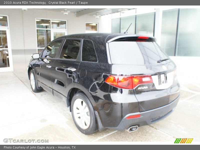 Crystal Black Pearl / Taupe 2010 Acura RDX Technology