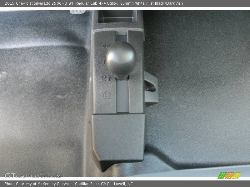 Summit White / Jet Black/Dark Ash 2015 Chevrolet Silverado 3500HD WT Regular Cab 4x4 Utility