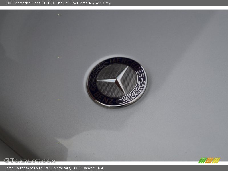 Iridium Silver Metallic / Ash Grey 2007 Mercedes-Benz GL 450