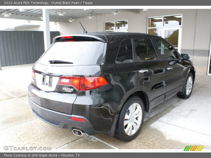 Crystal Black Pearl / Taupe 2010 Acura RDX Technology
