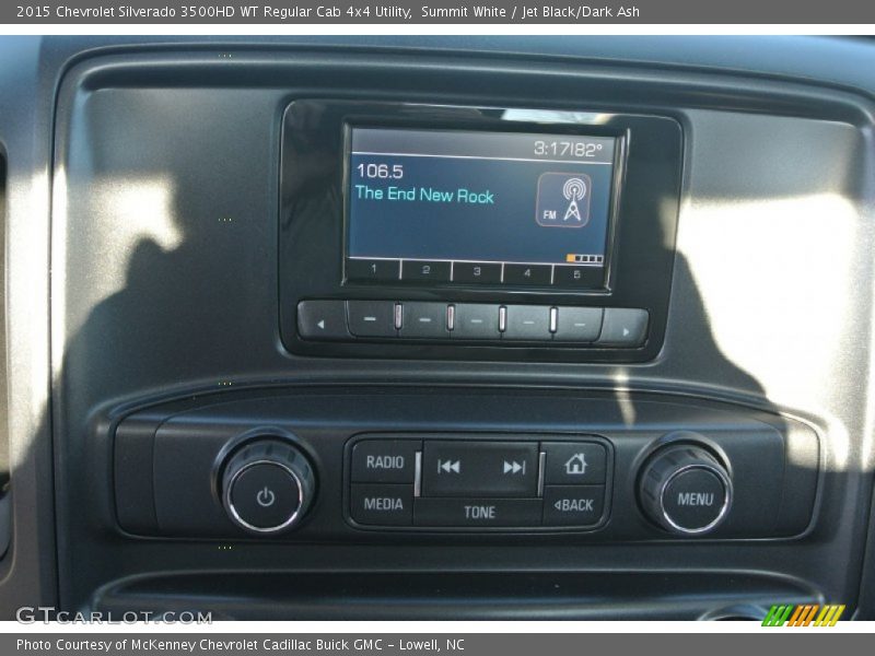 Summit White / Jet Black/Dark Ash 2015 Chevrolet Silverado 3500HD WT Regular Cab 4x4 Utility