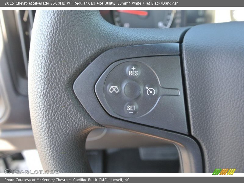 Summit White / Jet Black/Dark Ash 2015 Chevrolet Silverado 3500HD WT Regular Cab 4x4 Utility