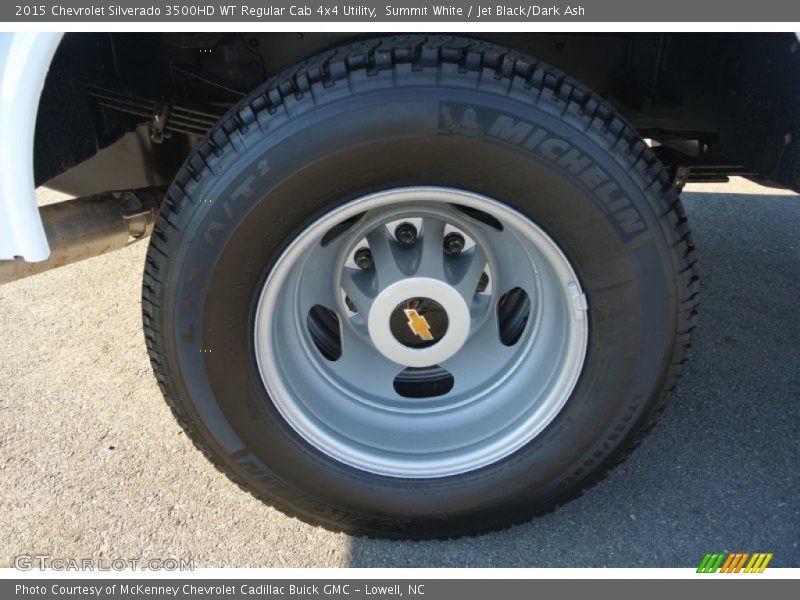  2015 Silverado 3500HD WT Regular Cab 4x4 Utility Wheel