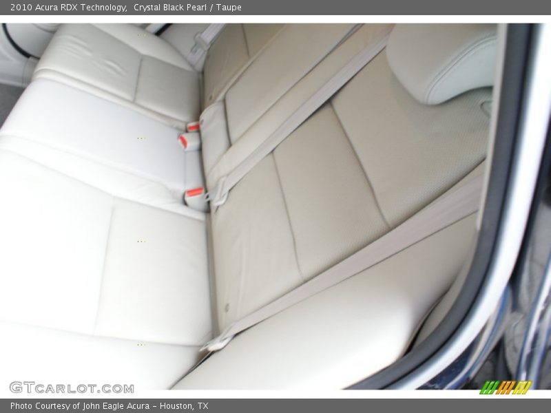 Crystal Black Pearl / Taupe 2010 Acura RDX Technology