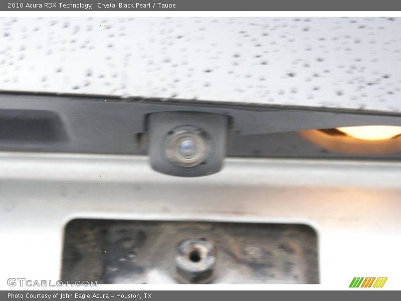 Crystal Black Pearl / Taupe 2010 Acura RDX Technology