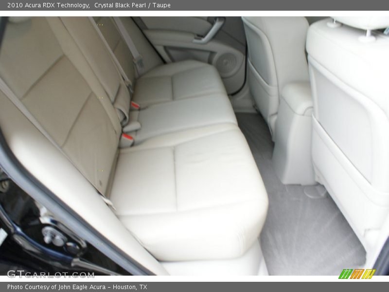 Crystal Black Pearl / Taupe 2010 Acura RDX Technology