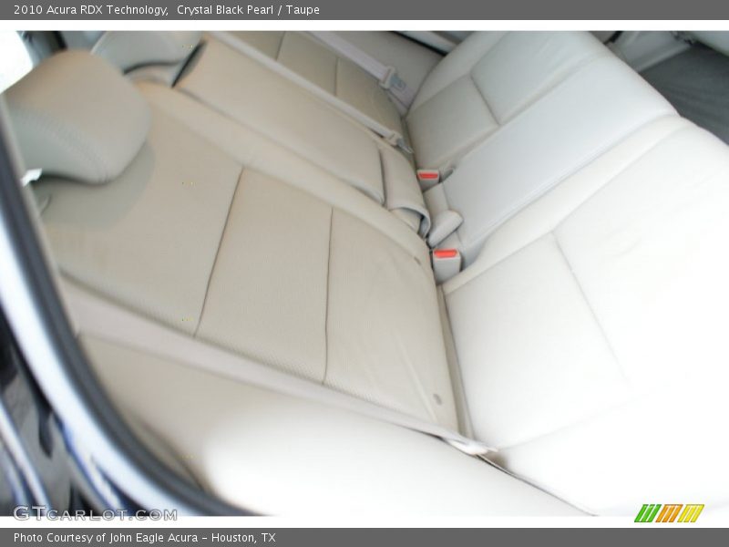 Crystal Black Pearl / Taupe 2010 Acura RDX Technology