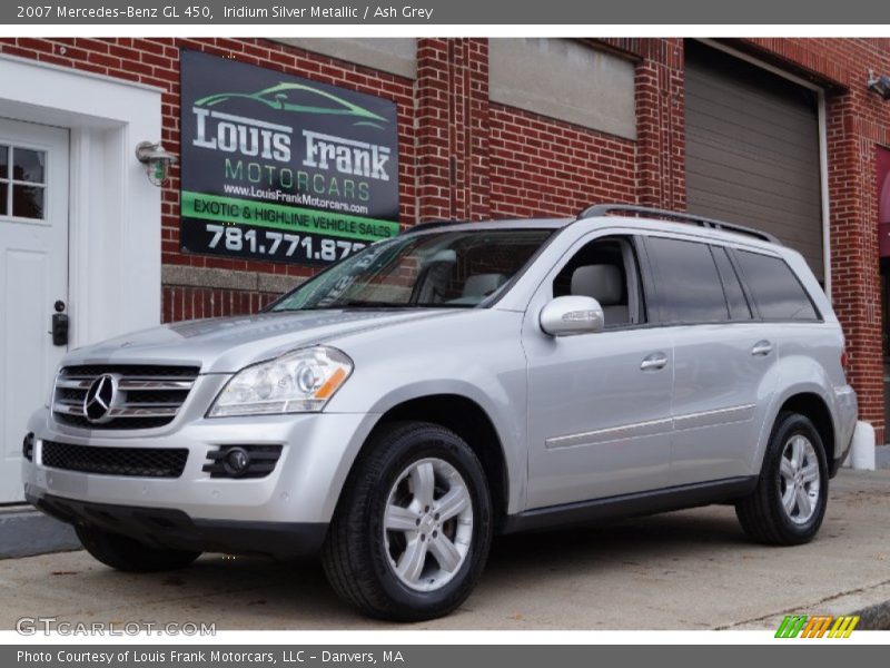 Iridium Silver Metallic / Ash Grey 2007 Mercedes-Benz GL 450