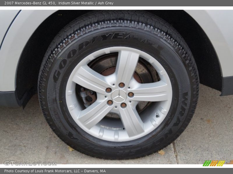 Iridium Silver Metallic / Ash Grey 2007 Mercedes-Benz GL 450