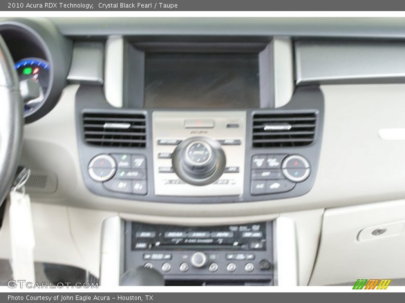 Crystal Black Pearl / Taupe 2010 Acura RDX Technology
