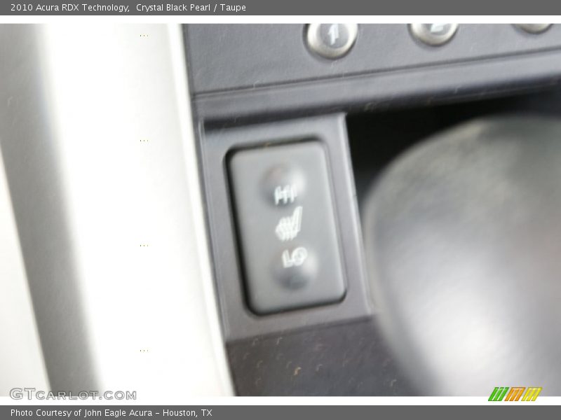 Crystal Black Pearl / Taupe 2010 Acura RDX Technology