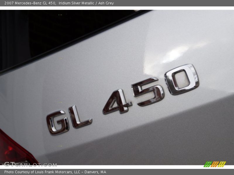 Iridium Silver Metallic / Ash Grey 2007 Mercedes-Benz GL 450