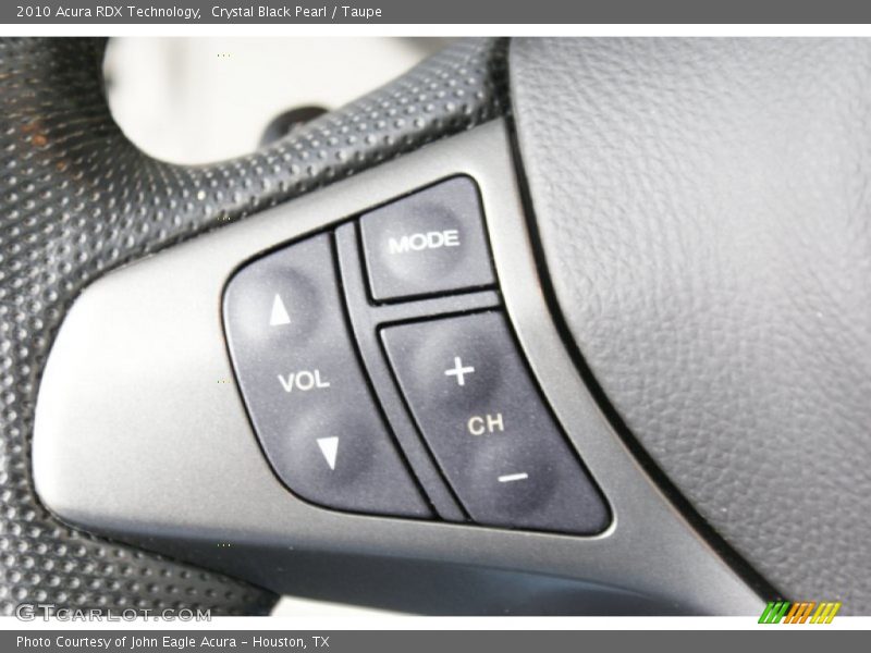 Crystal Black Pearl / Taupe 2010 Acura RDX Technology