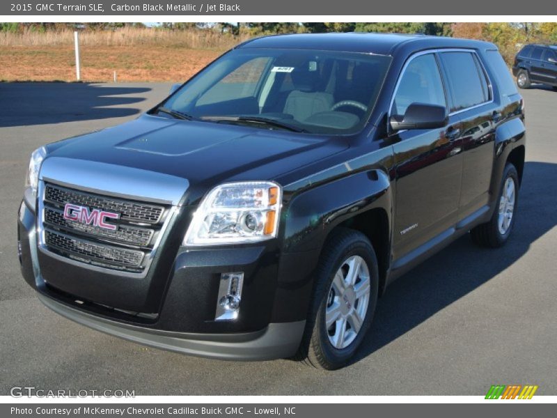 Carbon Black Metallic / Jet Black 2015 GMC Terrain SLE