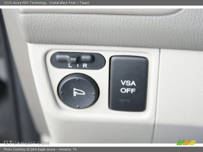 Crystal Black Pearl / Taupe 2010 Acura RDX Technology