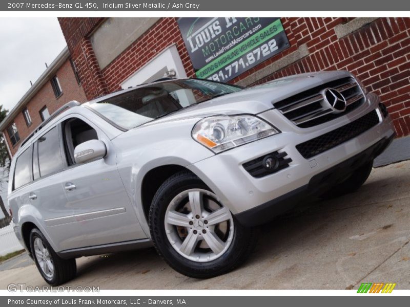 Iridium Silver Metallic / Ash Grey 2007 Mercedes-Benz GL 450