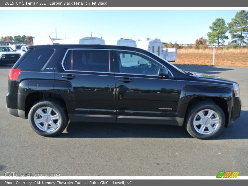 Carbon Black Metallic / Jet Black 2015 GMC Terrain SLE