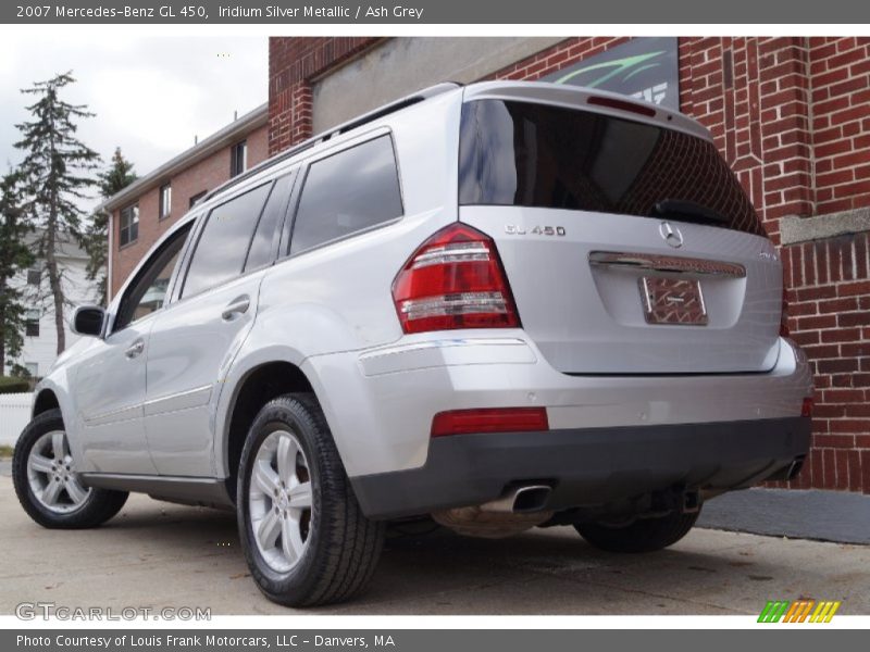 Iridium Silver Metallic / Ash Grey 2007 Mercedes-Benz GL 450