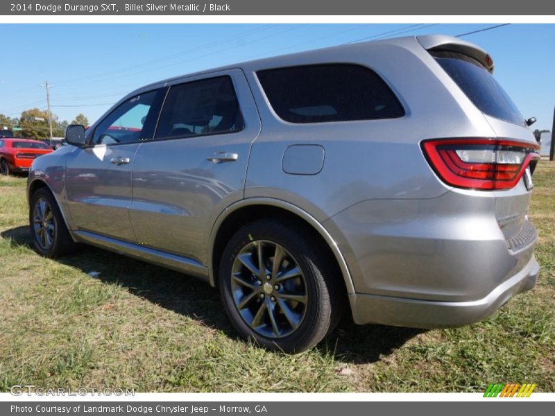 Billet Silver Metallic / Black 2014 Dodge Durango SXT