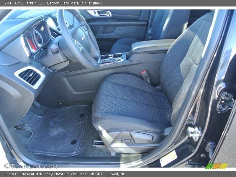 Carbon Black Metallic / Jet Black 2015 GMC Terrain SLE